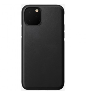Husa de protectie nomad pentru iphone 11 pro, piele, negru