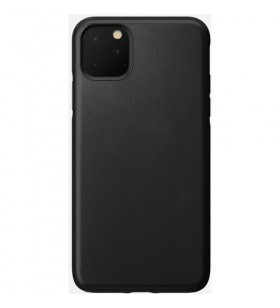 Husa de protectie nomad pentru iphone 11 pro max, piele, negru