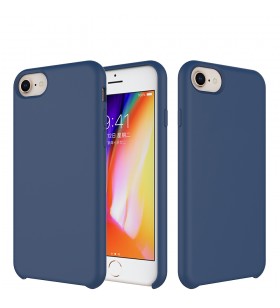 Husa de protectie next one pentru iphone 7/8/se, silicon, cobalt blue
