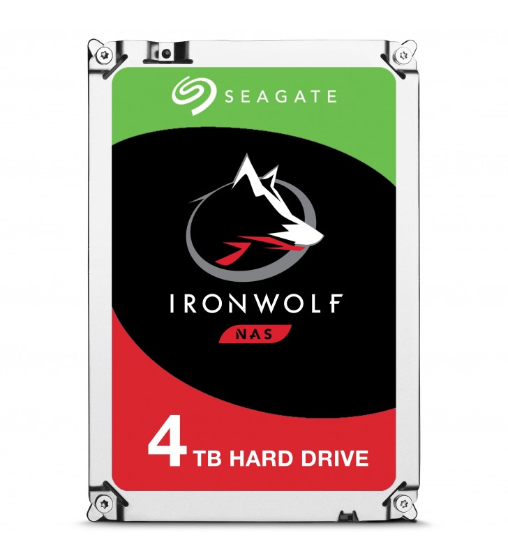 Seagate ironwolf st4000vna08 hard disk-uri interne 3.5" 4000 giga bites ata iii serial