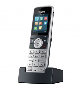 Yealink w53h receptoare telefonice telefon fix fără fir dect identificare a apelantului negru, argint