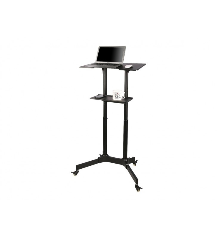 Art sto s-10b art trolley on wheels/work station for notebook/projector s-10b