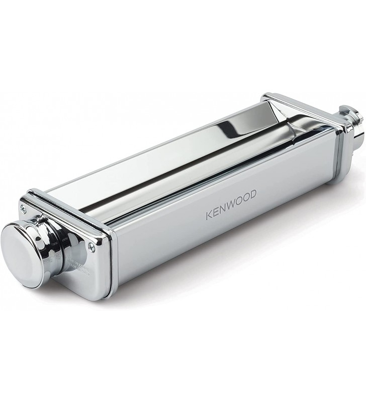 Kenwood xl lasagne roller kax99.a0me, accessories for kenwood food processors, for extra wide lasagne plates up to 22 cm, chrome-plated stainless steel housing, roller rollers made of durable aluminium, silver