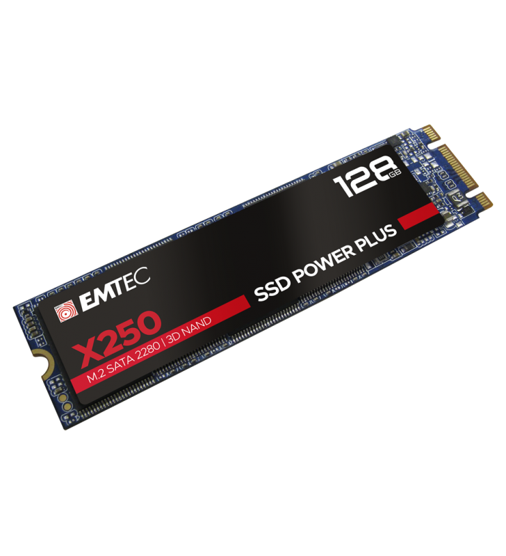 Solid-state drive (ssd) emtec x250, 256gb, m2 2280
