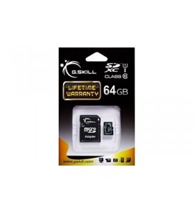 G.skill ff-tsdxc64ga-u1 g.skill memory card micro sdxc 64gb class 10 uhs-1 + adapter