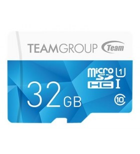 Teamgroup tcusdh32guhs40 team group memory card micro sdhc 32gb uhs-i +adapter, blue