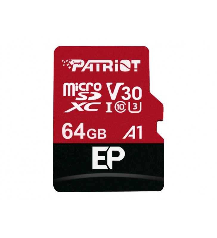  pef64gep31mcx  ep series 64gb micro sdxc v30, up to 100mb/s