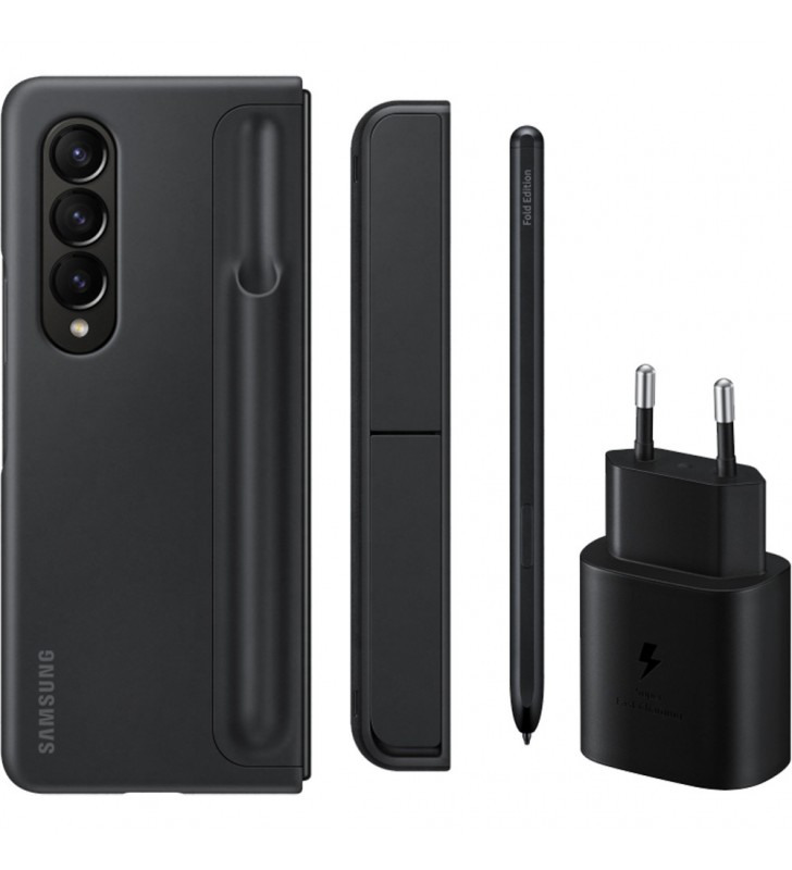 Samsung ef-of93kkbegww carcasă pentru telefon mobil 19,3 cm (7.6") copertă negru