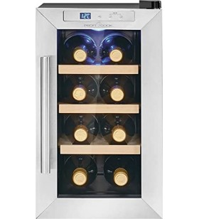 Proficook  pc-wk 1233, beverage refrigerator (stainless steel/black)