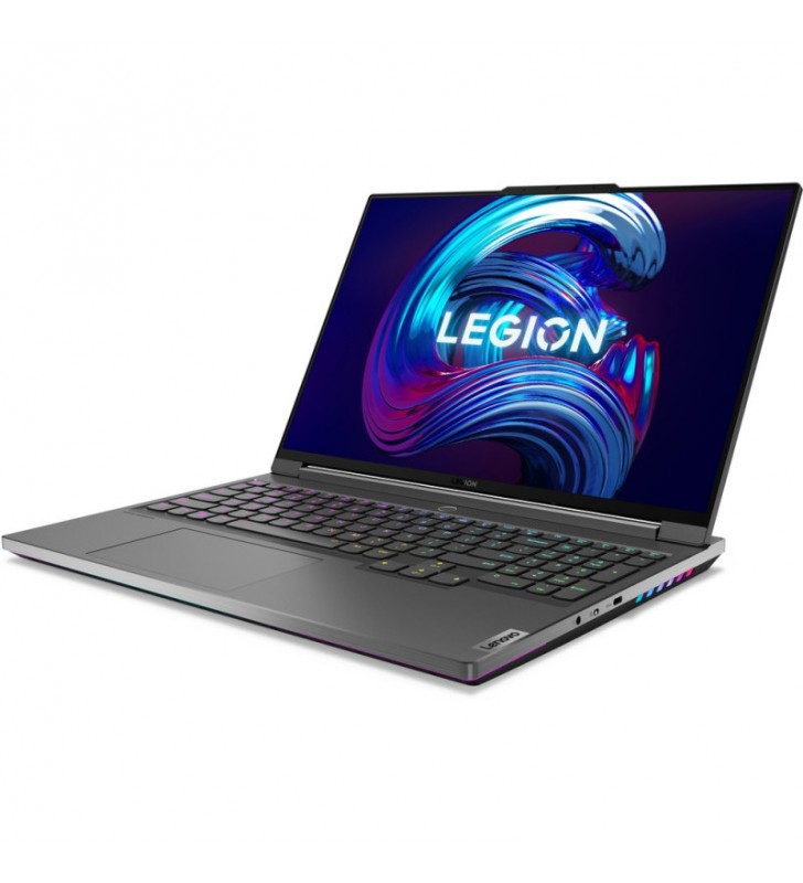 Laptop lenovo gaming 16'' legion 7 16arha7, wqxga ips 165hz, procesor amd ryzen™ 7 6800h (16m cache, up to 4.7 ghz), 16gb ddr5, 512gb ssd, radeon rx 6700m 10gb, no os, storm grey