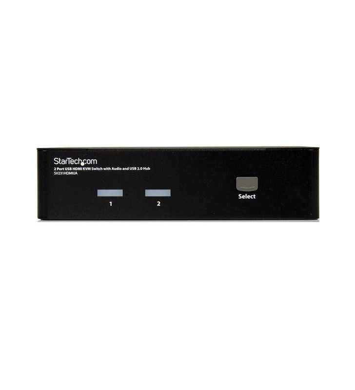 Startech.com sv231hdmiua switch-uri pentru tastatură, mouse și monitor (kvm) negru