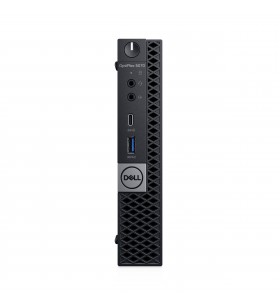 Dell optiplex 5070 intel® core™ i5 generația a 9a i5-9500t 16 giga bites ddr4-sdram 256 giga bites ssd mff negru mini pc