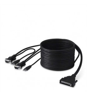 Linksys f1d9401-12 cabluri kvm 3,6 m negru
