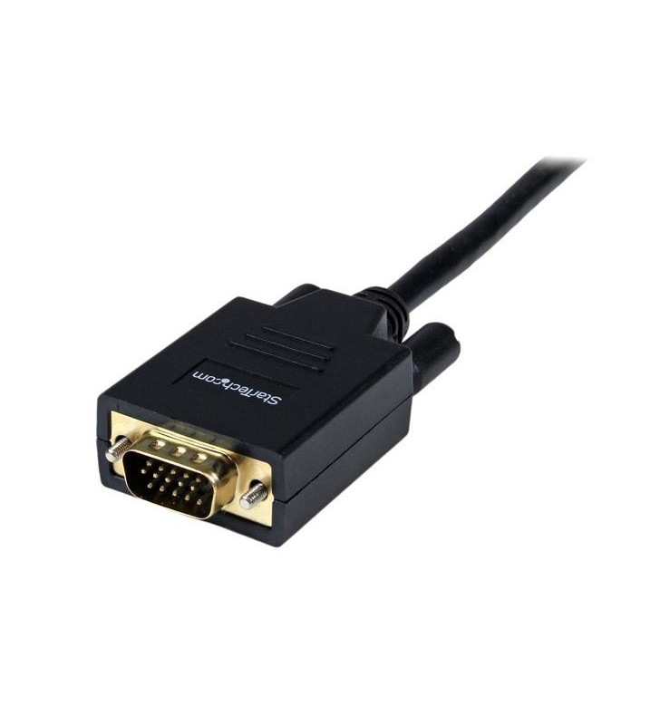 Startech.com dp2vgamm6 adaptor pentru cabluri video 1,8 m displayport vga (d-sub) negru