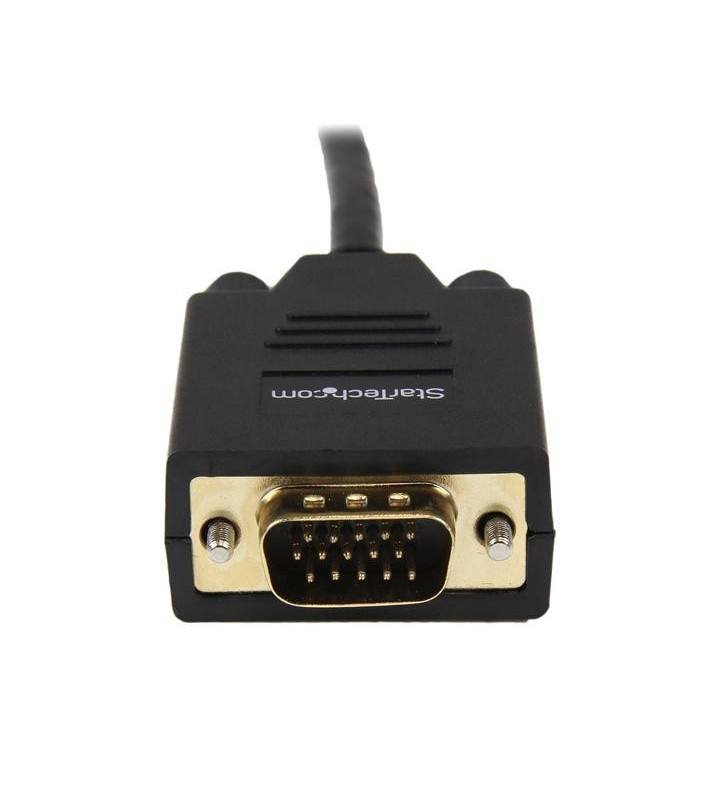 Startech.com dp2vgamm6 adaptor pentru cabluri video 1,8 m displayport vga (d-sub) negru