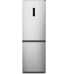 Gorenje n 619eaxl4 fridge-freezer combination, led display, 186 cm, 300 l, nofrostplus, vegetable compartment with moisture control. fastfreeze, stainless steel [energy class e]