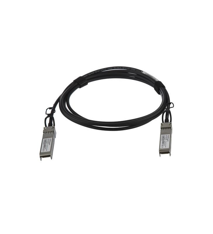 Startech.com sfp10gpc2m cabluri de rețea 2 m negru