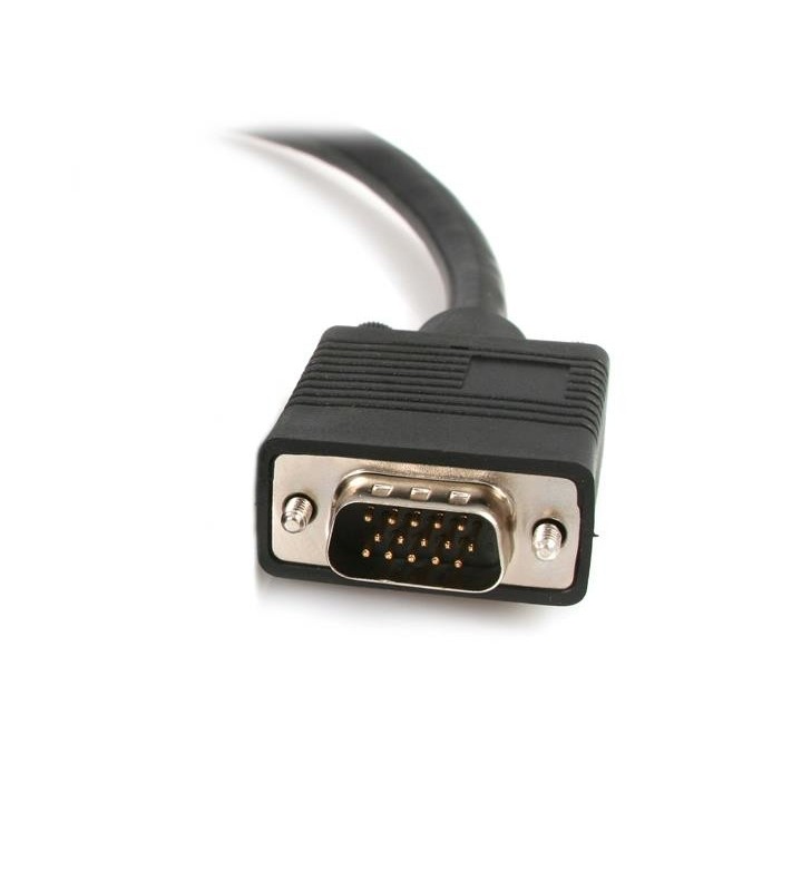 Startech.com dvivgaymm6 adaptor pentru cabluri video 1,8 m dvi-i dvi-d + vga (d-sub) negru