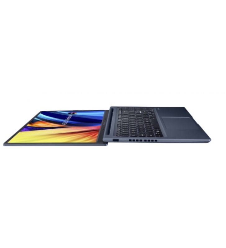 Laptop asus vivobook oled x1503za-l1174w, intel core i7-12700h, 15.6inch, ram 16gb, ssd 512gb, intel iris xe graphics, windows 11, quiet blue