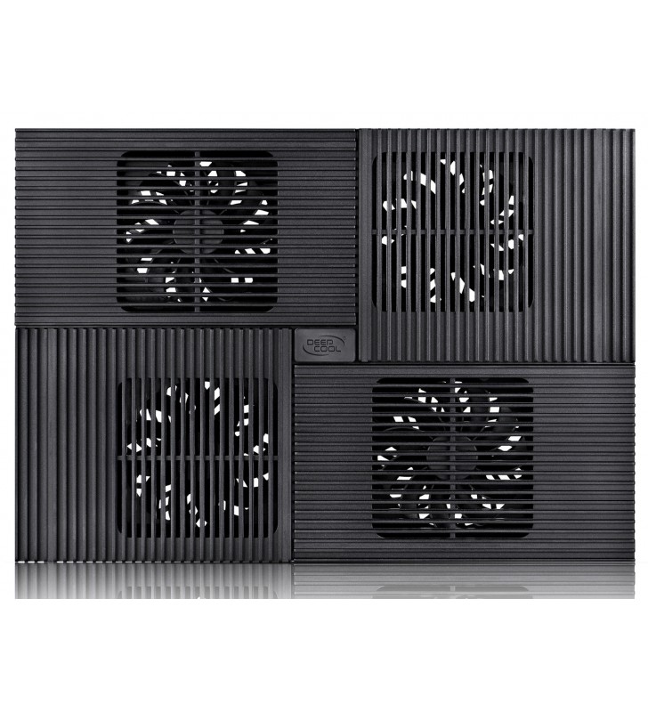 Deepcool multi core x8 suporturi de răcire pentru calculatoarele portabile 43,2 cm (17") 1300 rpm negru