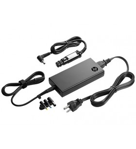 Hp 90w slim combo adapter w/ usb adaptoare și invertoare de curent auto/interior negru