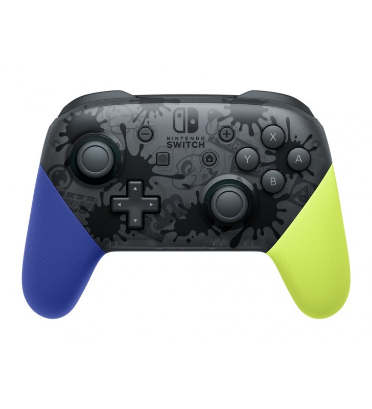 Nintendo pro controller splatoon 3 edition negru, verde, violet bluetooth gamepad analog/ digital nintendo switch