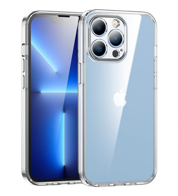 Husa capac spate star shield case transparent apple iphone 13 pro max