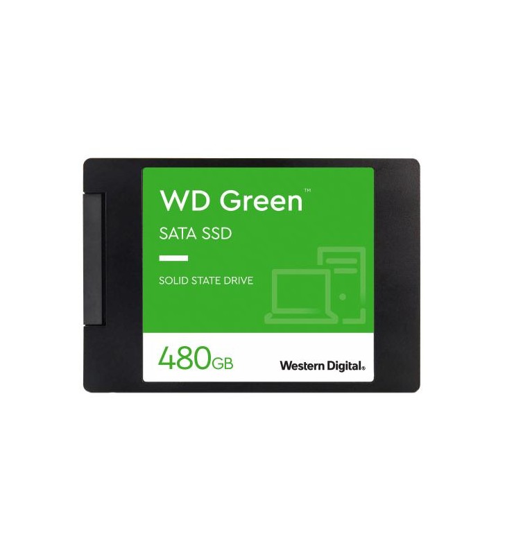 Ssd western digital green wds480g3g0a 480gb, sata3, 2.5inch