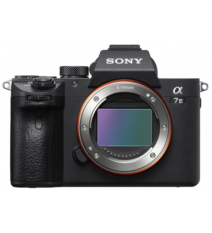 Sony α 7 iii milc aparat foto mirrorless cu obiectiv interschimbabil 24,2 mp cmos 6000 x 4000 pixel negru