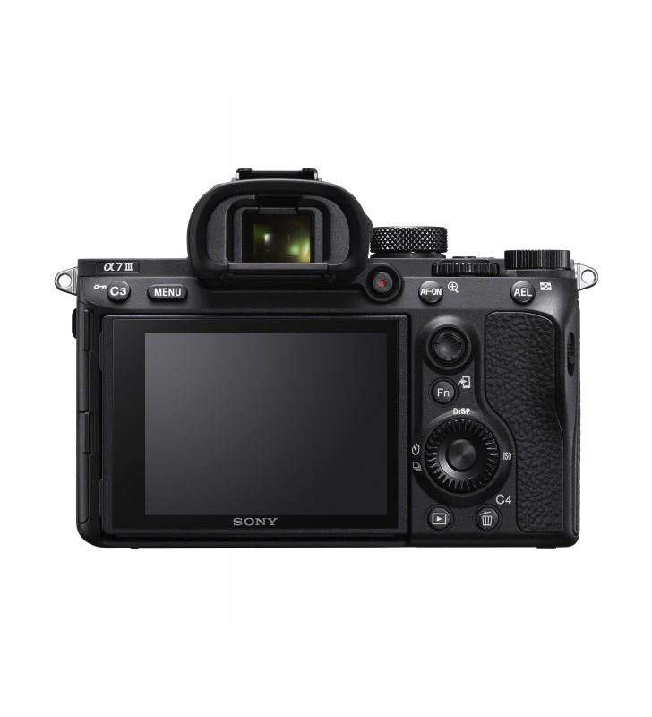 Sony α 7 iii milc aparat foto mirrorless cu obiectiv interschimbabil 24,2 mp cmos 6000 x 4000 pixel negru