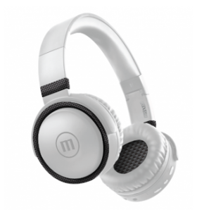 Maxell casca digital stereo wireless b*52 full size bluetooth + microfon white 348357