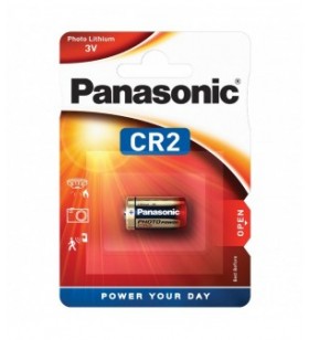 Panasonic baterie litiu cr2 3v diametru 15,6mm x h27mm b1 (10/100)