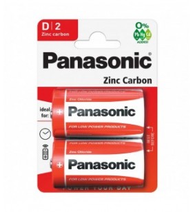 Panasonic baterie zinc d (r20) rosie cod r20rz/2bp b2 (24/120)