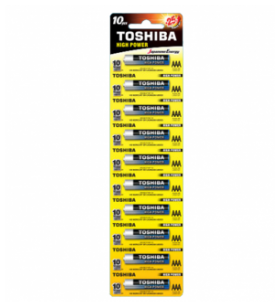 Toshiba baterie alcalina aaa (lr3) b10 (100/800)