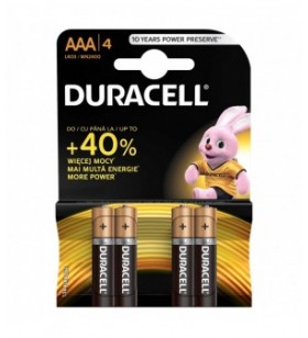 Duracell baterie alcalina aaa (lr3) b4 (40/120)