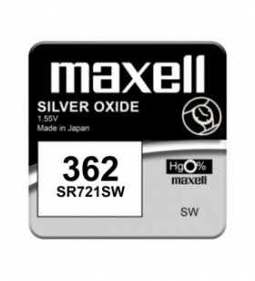 Maxell baterie ceas 362 sg11 diametru 7,9mm x h 2,15mm sr721sw