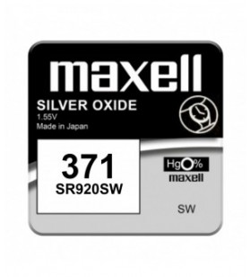 Maxell baterie ceas 371 sg6 diametru 9,5mm x h 2,1mm sr920sw