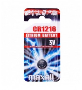 Maxell baterie litiu cr1216 3v diametru 12,5 mm x h 1,6mm b1