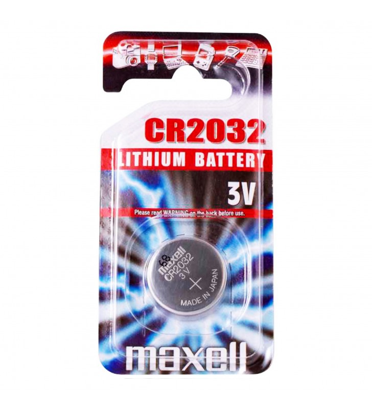Maxell baterie litiu cr2032 3v diametru 20mm x h 3,2mm b5