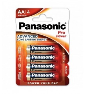 Panasonic baterie alcalina aa (lr6) pro power lr6ppg/4bp b4 (48/240)