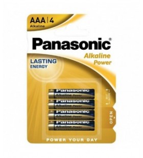 Panasonic baterie alcalina aaa (lr3) alkaline power (bronze) b4 lr03apb/4bp (48/240)