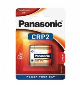 Panasonic baterie litiu cr-p2 6v dimensiuni 35mm x 19,5mm x h36mm (10/100)