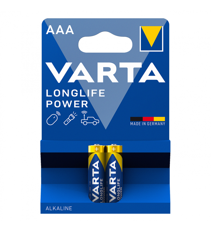 Varta baterie alcalina (high energy) longlife power aaa (lr3) b2 (40/40)