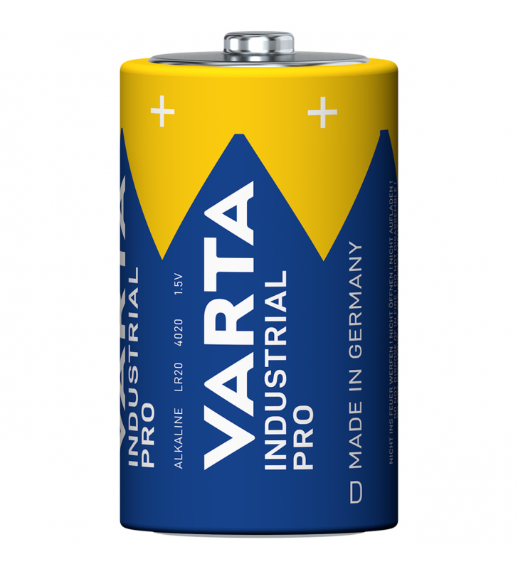 Varta baterie alcalina 1,5v d (lr20) industrial v4020ind (20/100)