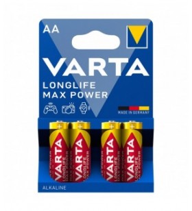 Varta baterie alcalina longlife max power (max tech) aa (lr6) cod 4706 stilo b4 (80/400)