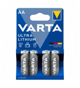 Varta baterie litiu professional 1,5v aa (r6) cod 6106 b4 (40/400)