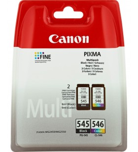 Canon pg-545/cl-546 multipack original negru, cyan, magenta, galben 2 buc.