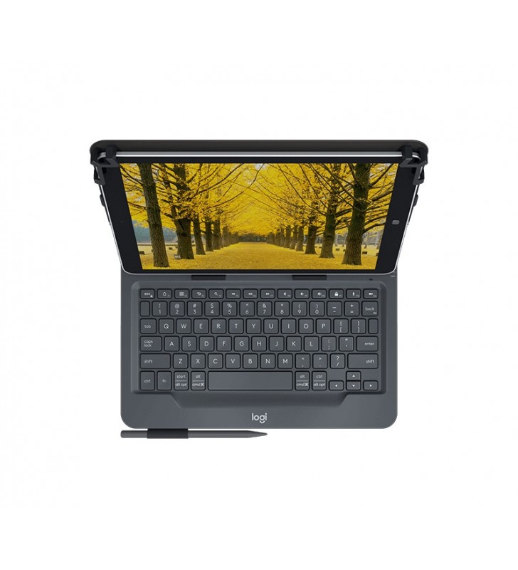 Logitech 920-008337 tastatură pentru terminale mobile qwertz germană negru bluetooth