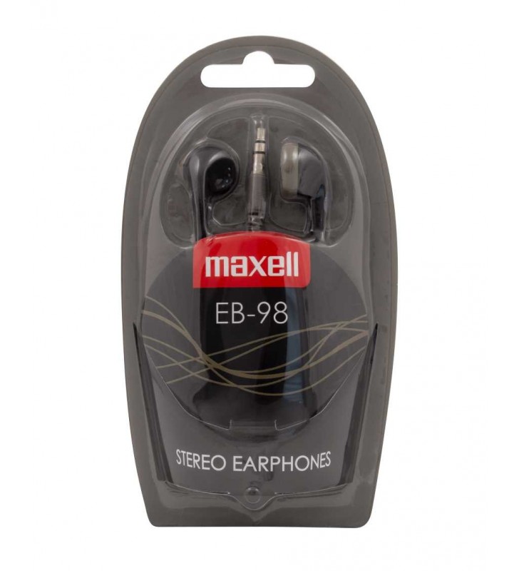 Maxell casca digital stereo ear buds eb-98 black 303499