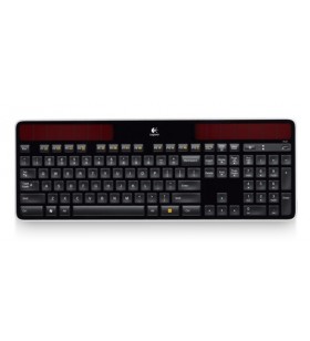 Logitech wireless solar keyboard k750 tastaturi rf fără fir rus negru